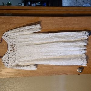 Pinup Fashion White cocktail dress size XL